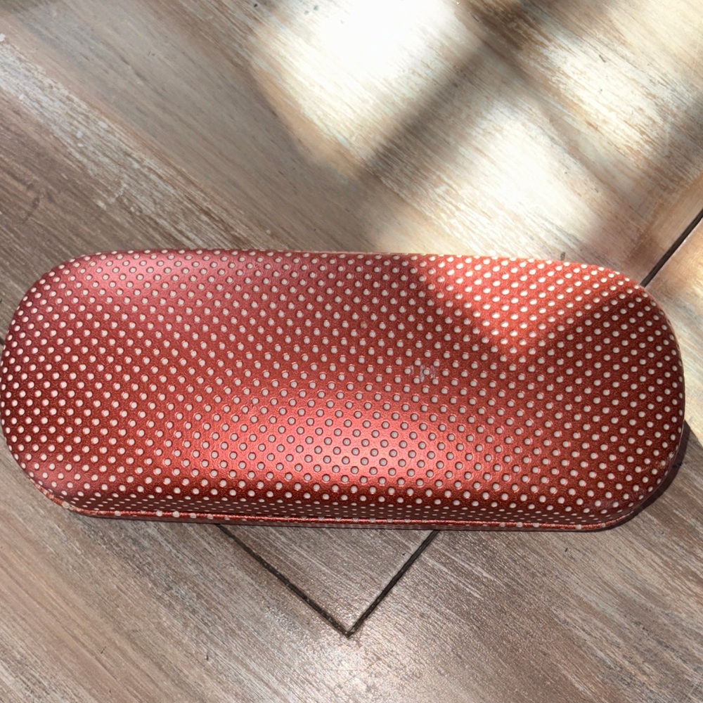 ❤️ 3 Elegant Eyeglass Cases in orange and Black - Picture 7 of 9